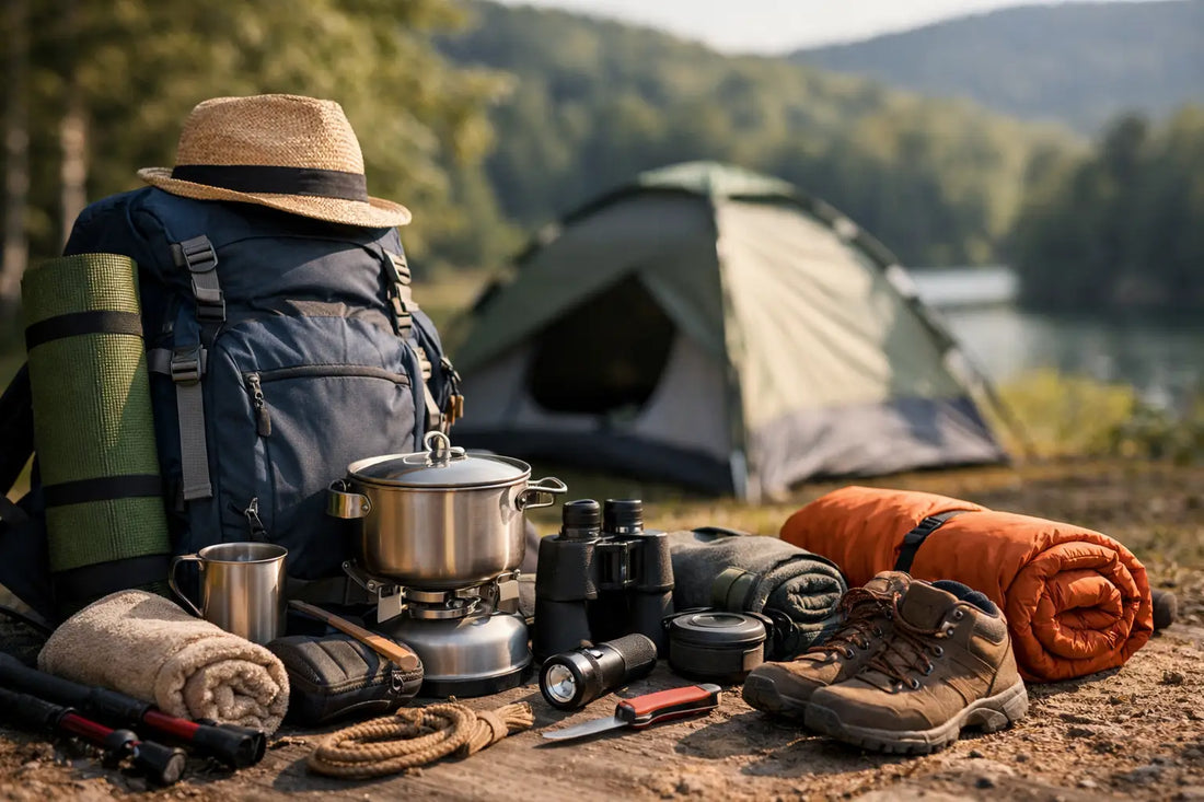 Packliste Camping für Anfänger richtig packen