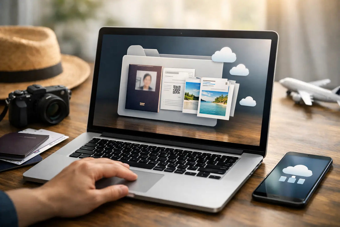Reisedokumente digital speichern - so geht’s