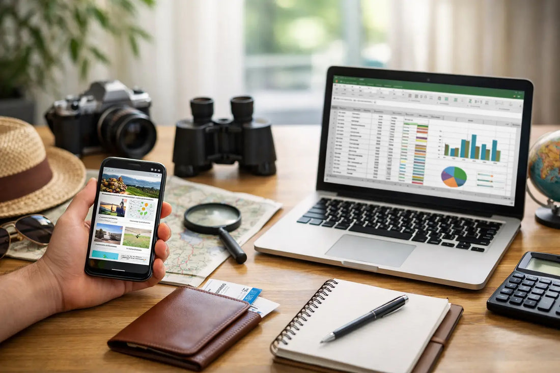 Reiseplanung App oder Excel - was passt?