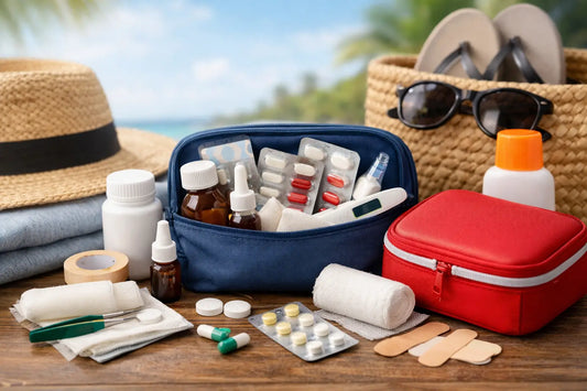 Reiseapotheke Checkliste Urlaub richtig packen