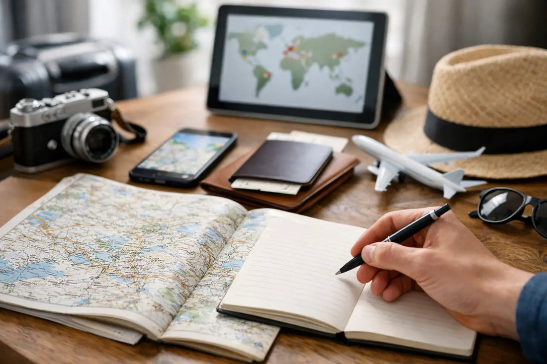 Kompletter Guide zur Reiseorganisation
