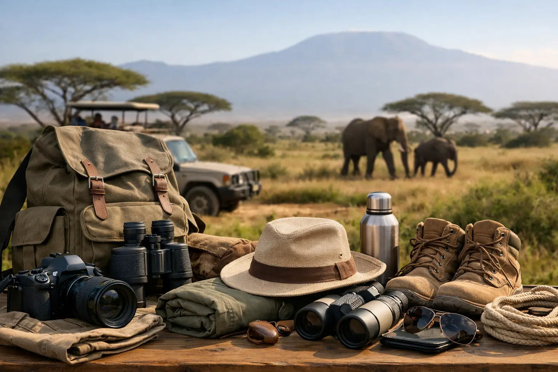 Packliste Safari Reise: Was wirklich mit muss