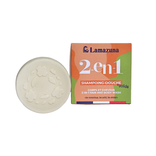 2-in-1 Körper- und Haarpflege – Orangenblütenduft, vegan und plastikfrei  - Lamazuna