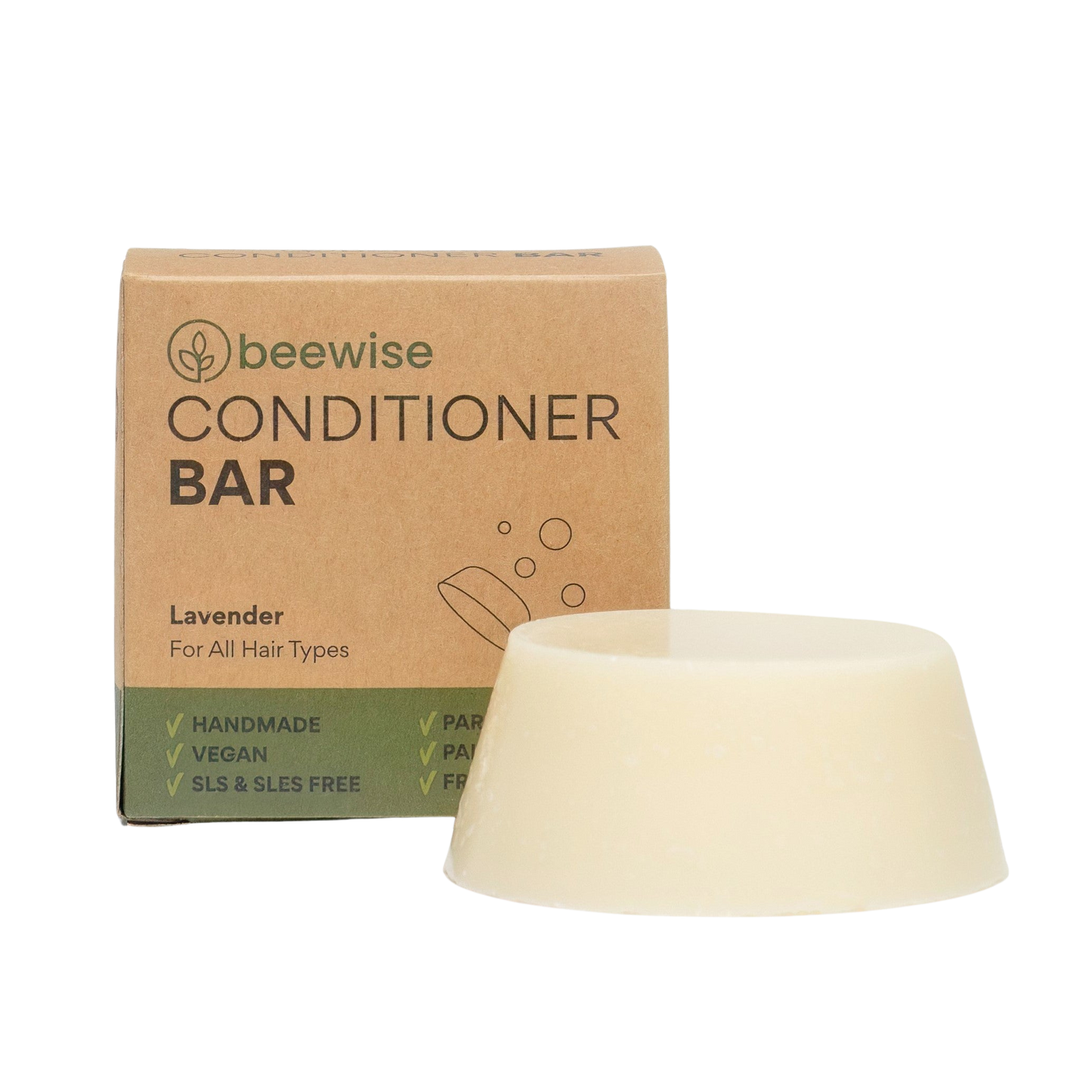 Conditioner Bar Lavendel – Handgemacht & Vegan