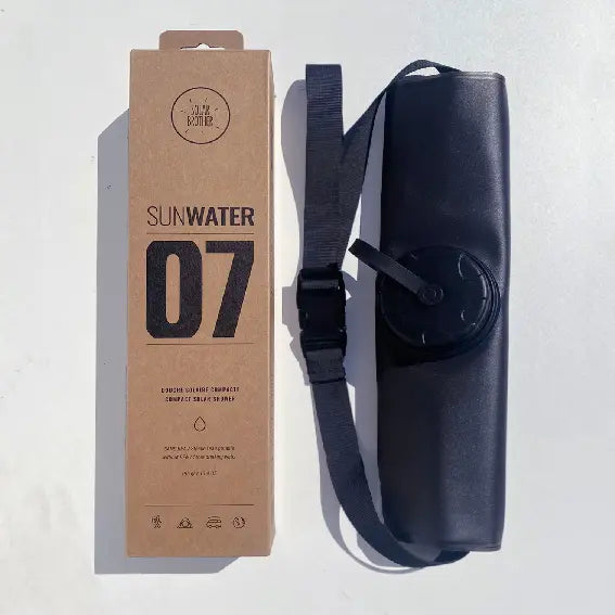 SUNWATER® 7L Solardusche – kompakt, flexibel und ideal für Outdoor-Abenteuer