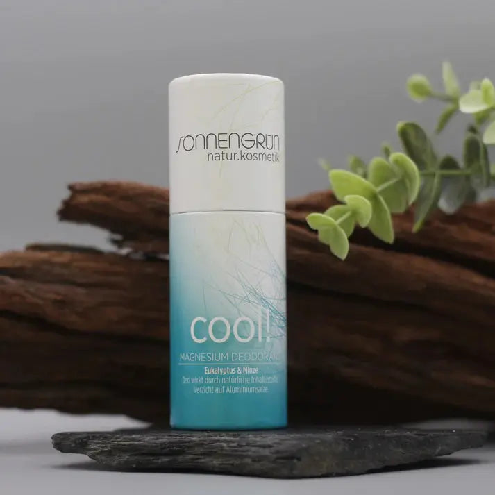 Deostick "cool!" – natürlich, vegan & minzig-frisch  - Sonnengrün