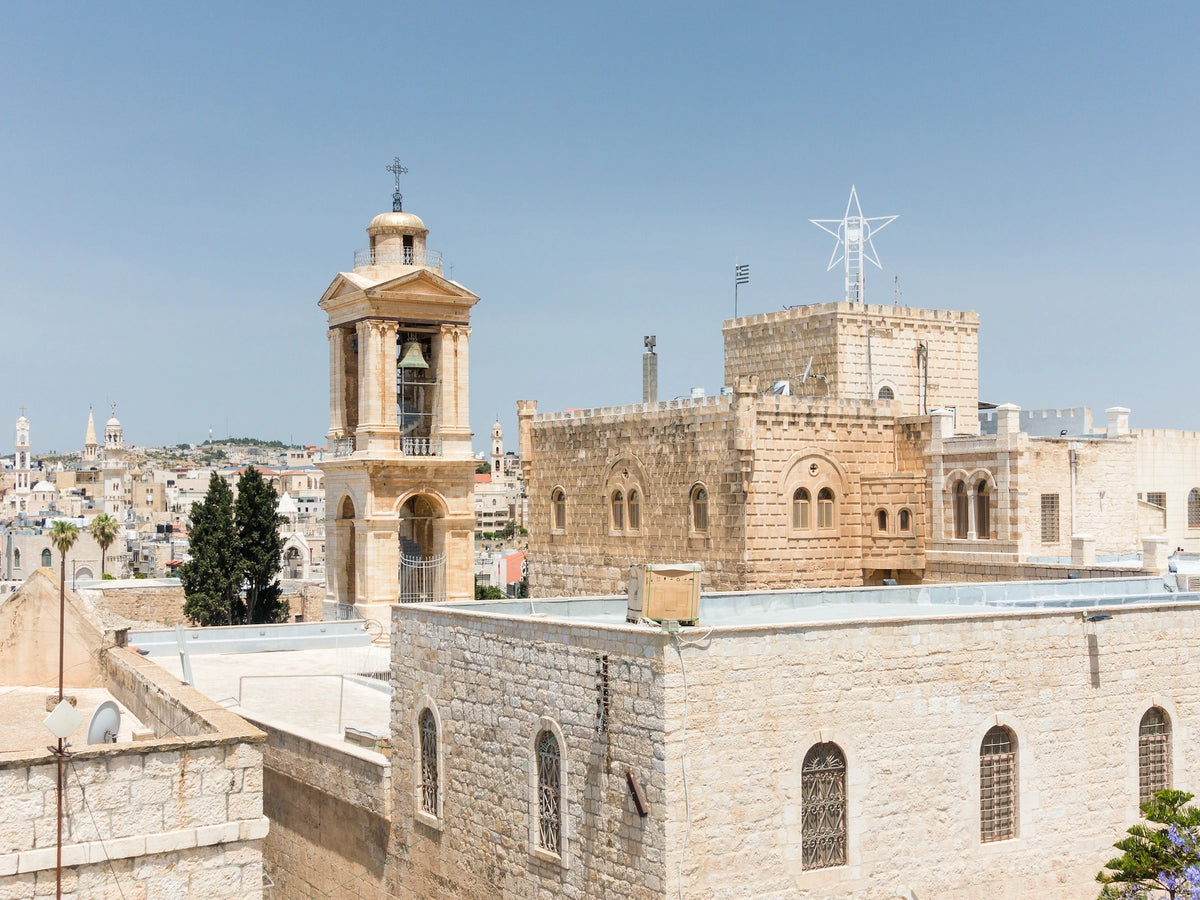 Die Geburtskirche in Bethlehem, Palästinensische Gebiete.