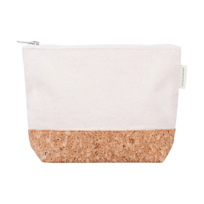 Kulturbeutel aus Kork und Fairtrade-Baumwolle – plastikfrei und vegan  - Bamboovement