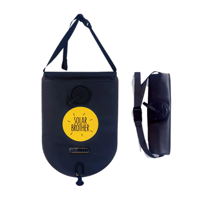 SUNWATER® 7L Solardusche – kompakt, flexibel und ideal für Outdoor-Abenteuer  - Solarbrother