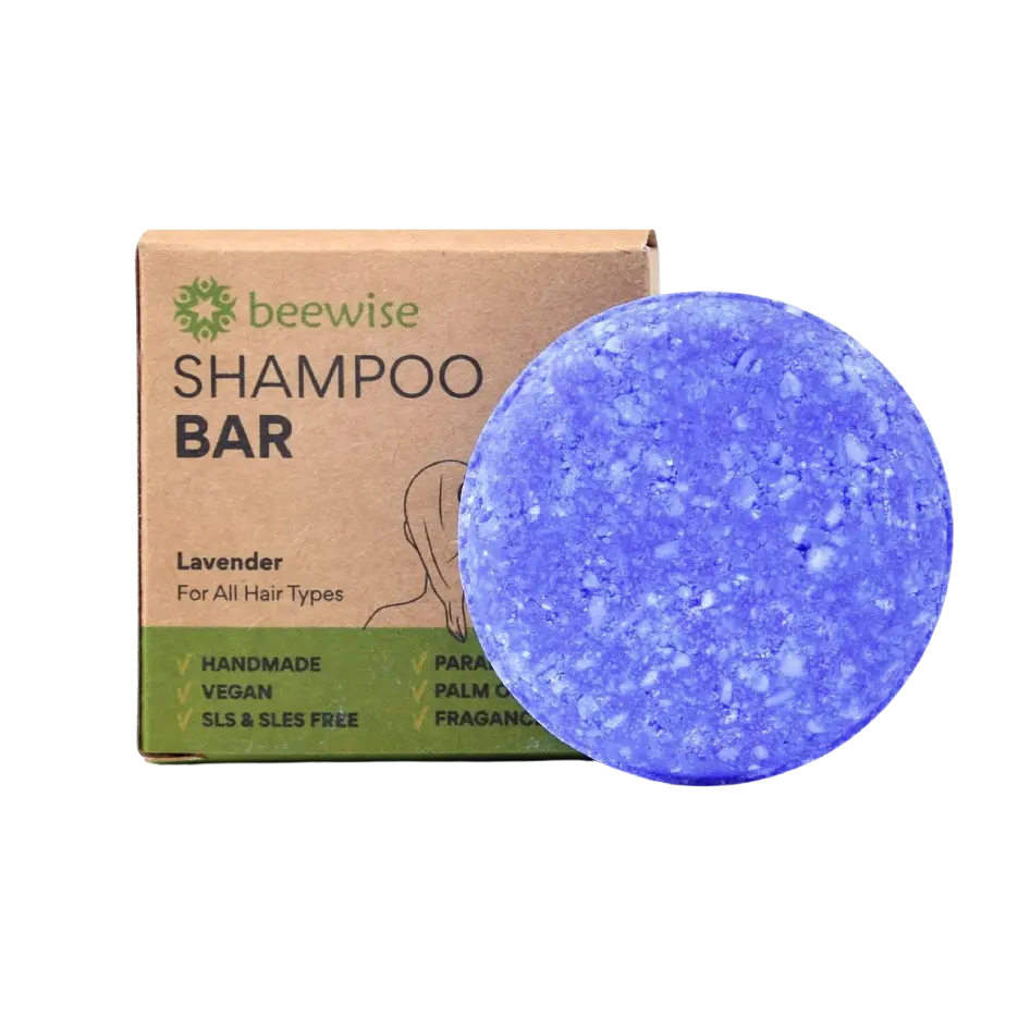 Shampoo Bar Lavendel – Handgemacht & Vegan  - Beewise