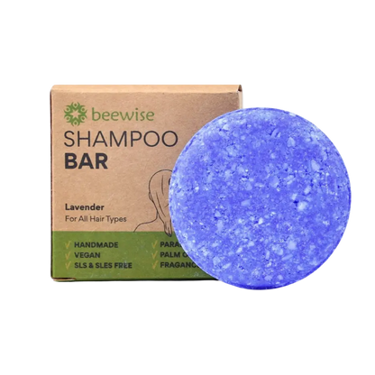 Shampoo Bar Lavendel – Handgemacht & Vegan  - Beewise