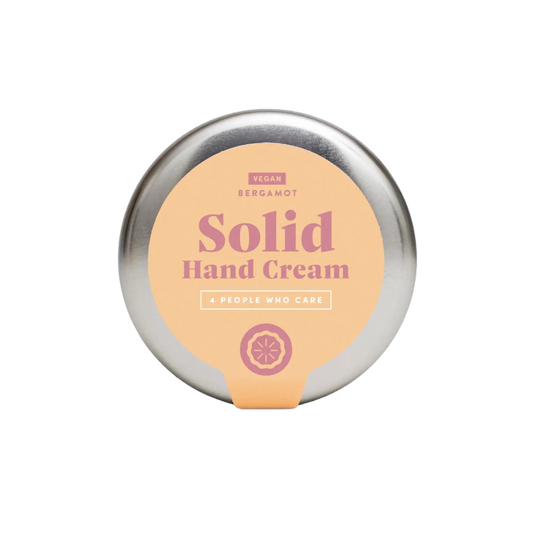 Vegane feste Handcreme mit Bergamotte – handgemacht und plastikfrei  - 4peoplewhocare