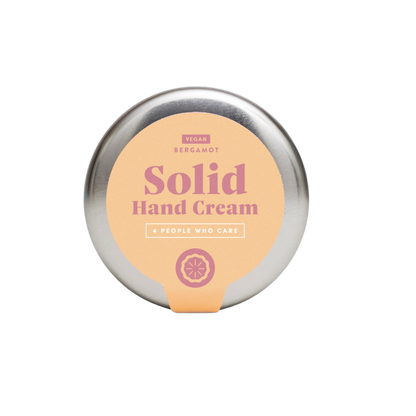 Vegane feste Handcreme mit Bergamotte – handgemacht und plastikfrei