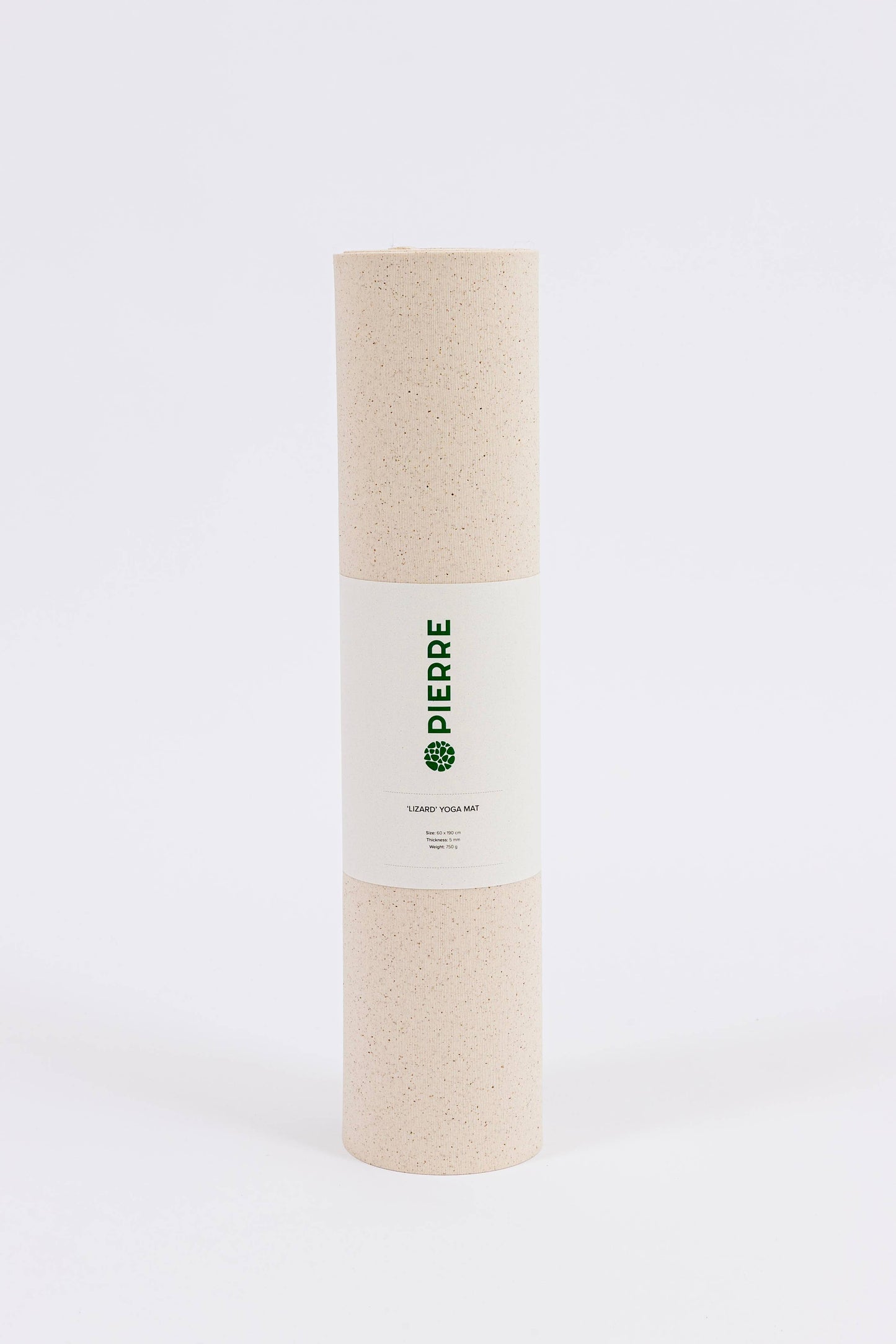Reise-Yogamatte – 5 mm, Kork & EVA, rutschfest & leicht, weiß