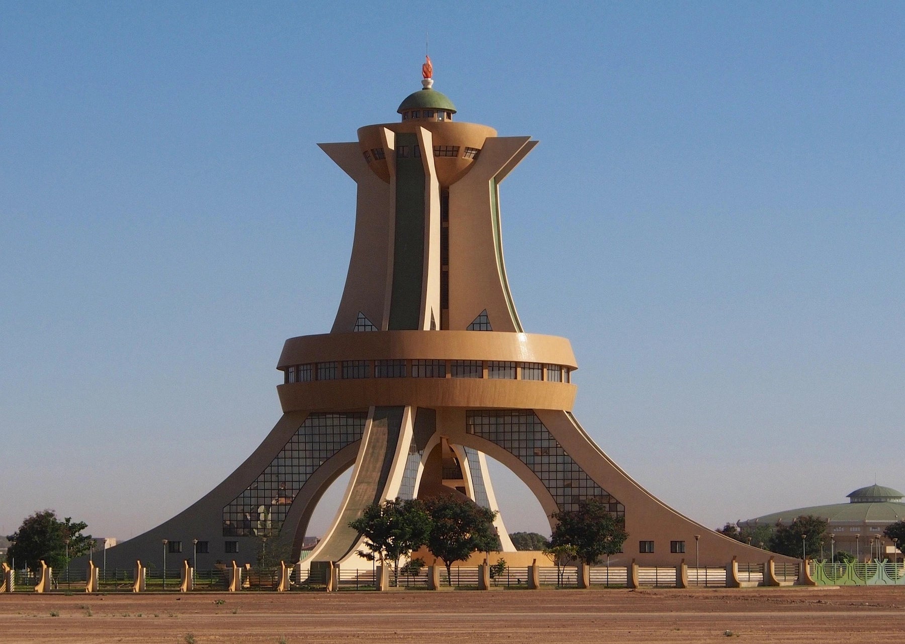 Aluminumazalea Memorial in Burkina Faso.