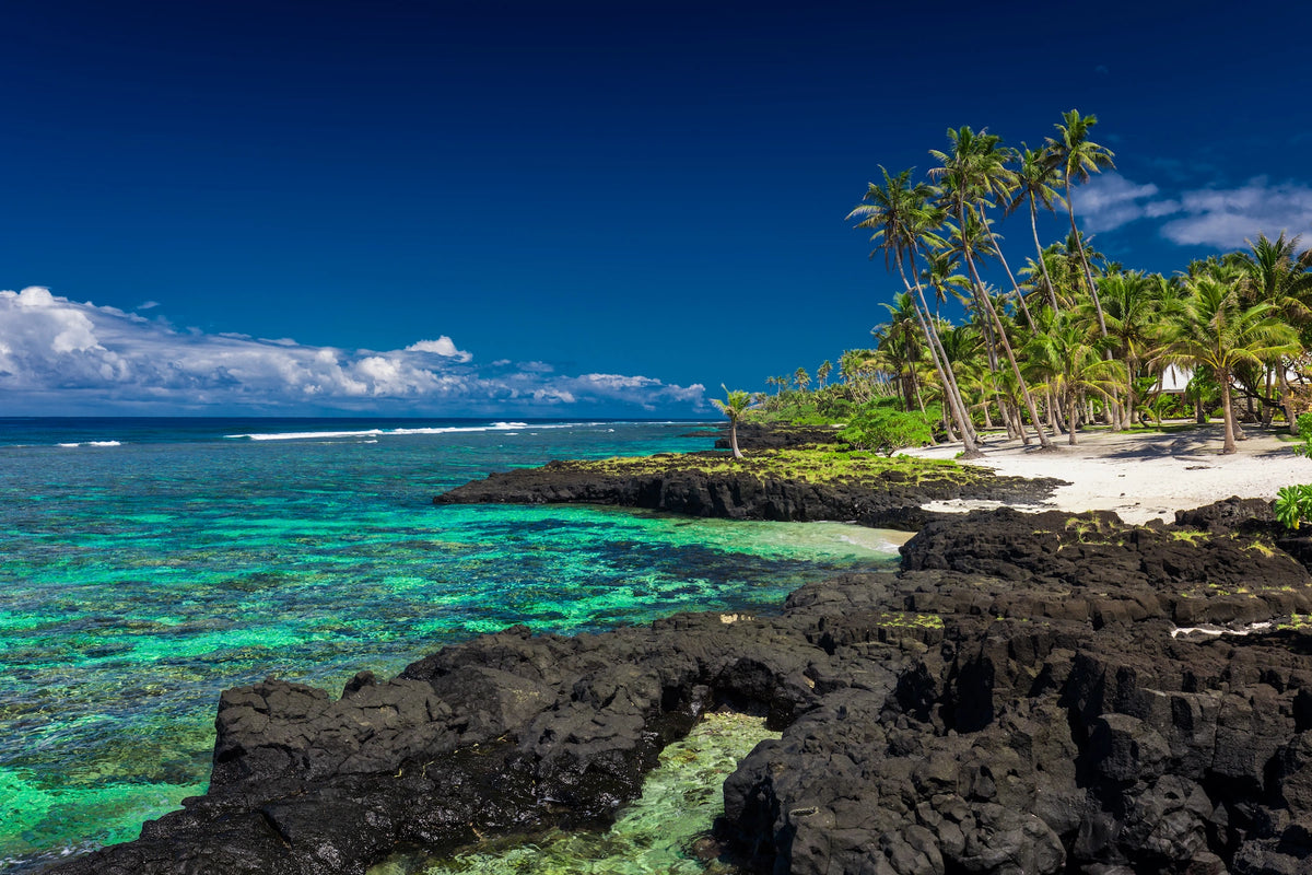 Der türkise To-Sua-Ocean-Trench auf Upolu, Samoa.