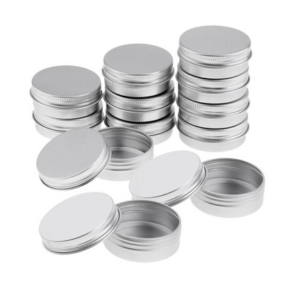 Aluminiumdose für Zahnpasta-Tabs – 30ml, Wiederverwendbar & Leicht