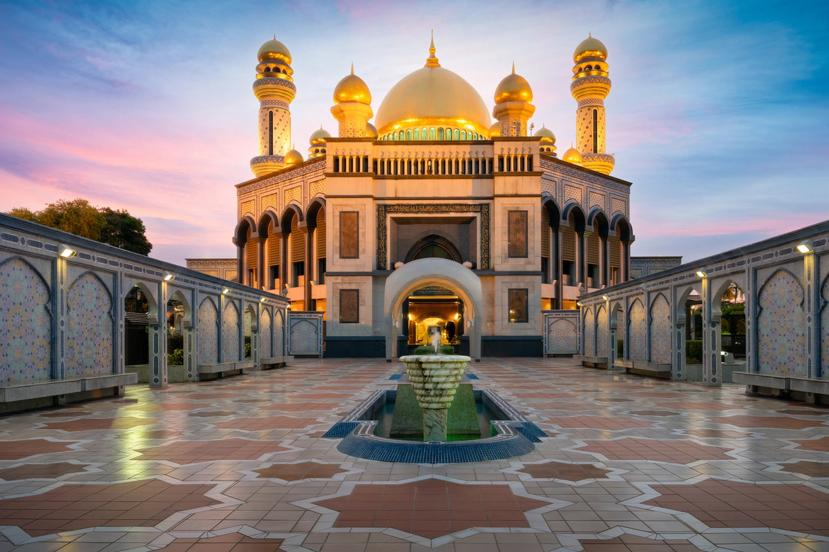 Jame asr hassanil bolkiah Moschee in Brunei